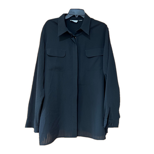 Apparenza Womens Button Down Shirt With Pockets